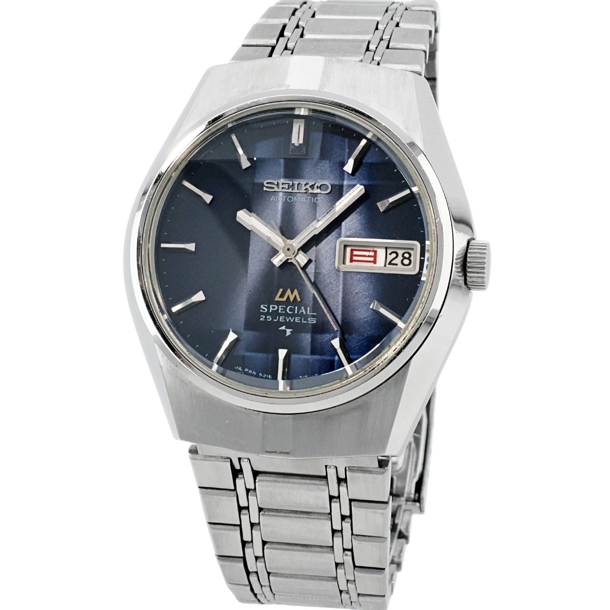 SEIKO ロードマチック　スペシャル　ビンテージ　腕時計　カットガラス セイコー ロードマチック スペシャル 5216-7090 9面カットガラス 25石