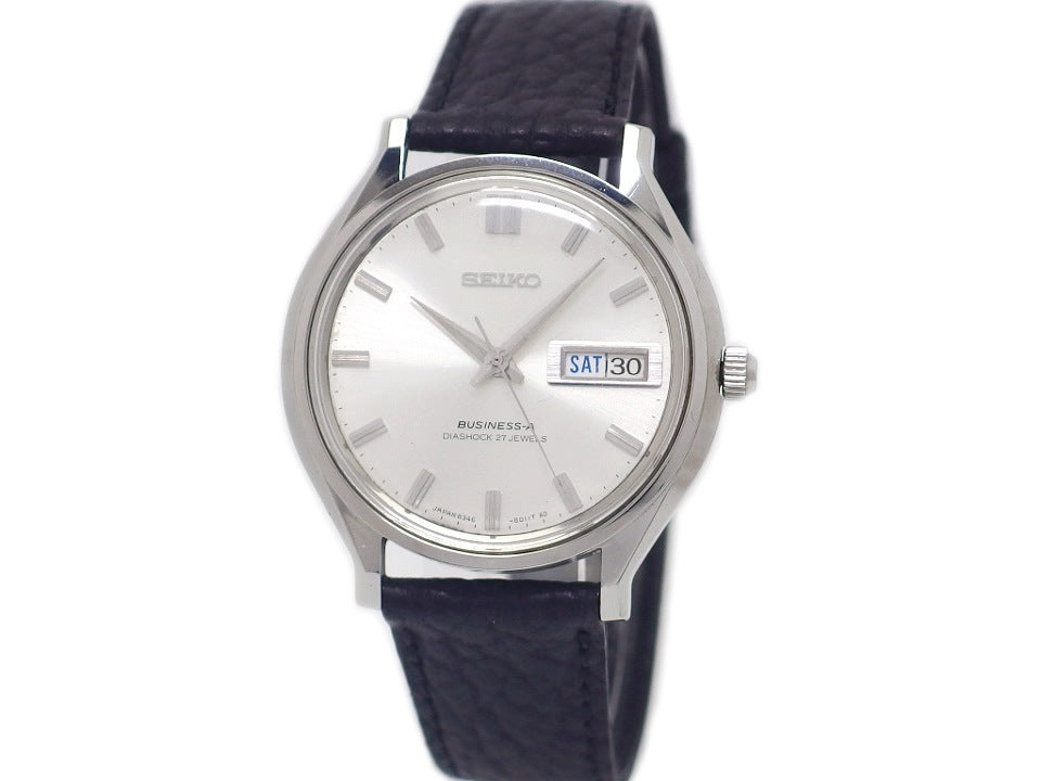 セイコー　SEIKO 8346-8000 自動巻　プラ風防　デイデイト セイコー ビジネスA 8346-8000 27石 自動巻 OH済 昭和42年製 – WATCH COLLE