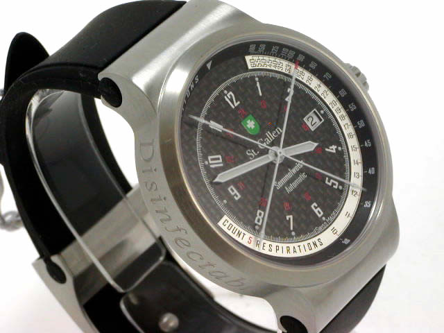 St. Gallen 42mm Automatic DP5 Pulsometer New