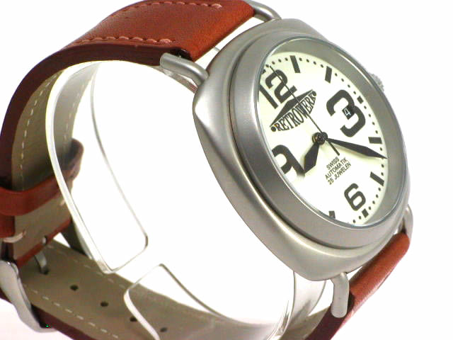 Rétrec R-009 Automatic Stainless Steel White Dial Made in Germany New