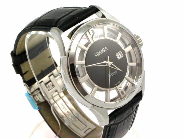 ローマー コンピテンス オートマチック ブラック 40mm　新品
