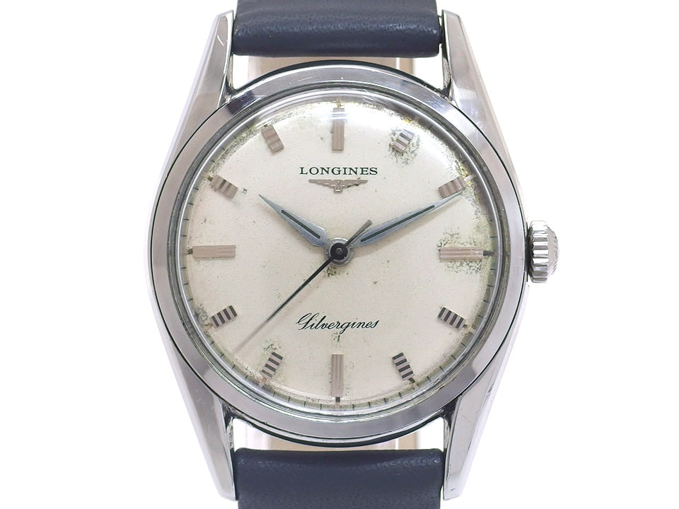 ロンジン Silvergines  9100-3 手巻 Cal.23ZS OH済 1950年代