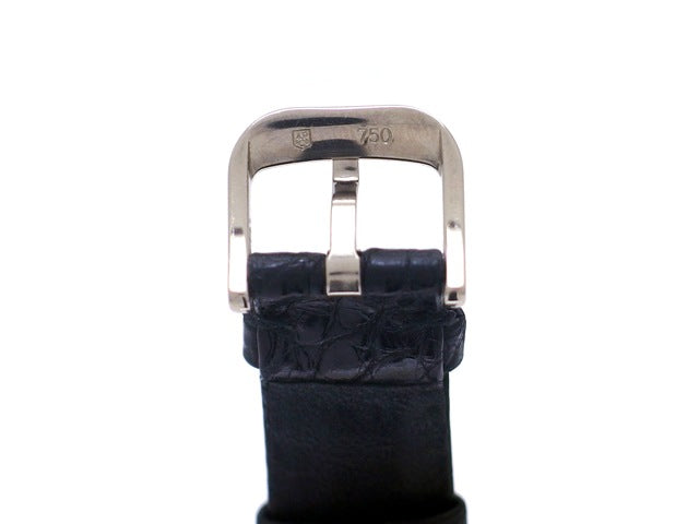 オーデマピゲ 18KWG Cal.2612 8石 ラウンド 2針 クオーツ メンズ USED Audemars Piguet