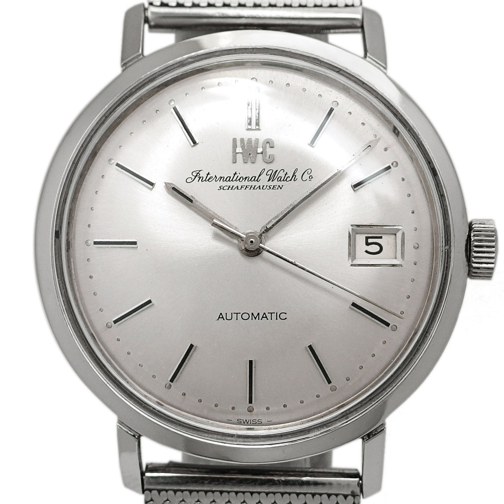 IWC Ref.1818 Cal.8541B 自動巻 OH済 純正メッシュブレス 1971年製 International Watch Co