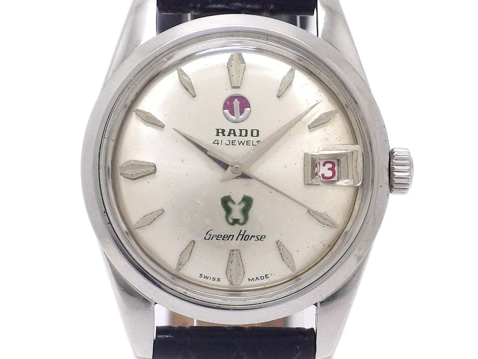 ラドー グリーンホース 41石 Ref.11657 自動巻 OH済 1970年代 Rado