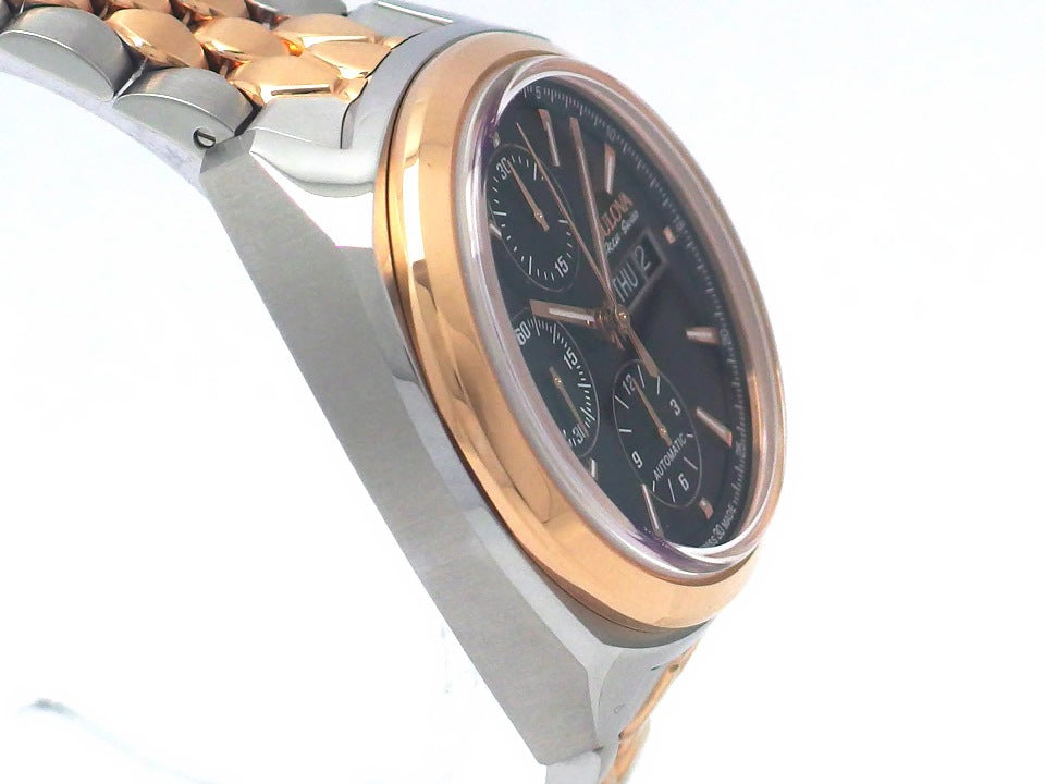 ブローバ アキュスイス スイス製 Ref.65B168 クロノグラフ 自動巻 USED Bulova