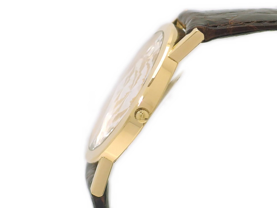 コルム オリンポス 18K Ref.50.127.56 12面カットガラス クオーツ 1994年頃 USED