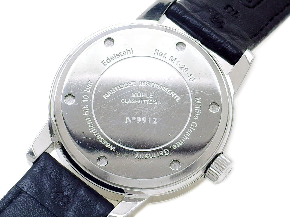 ミューレ グラスヒュッテ スポーツライン M1-26-10 自動巻 OH済 USED