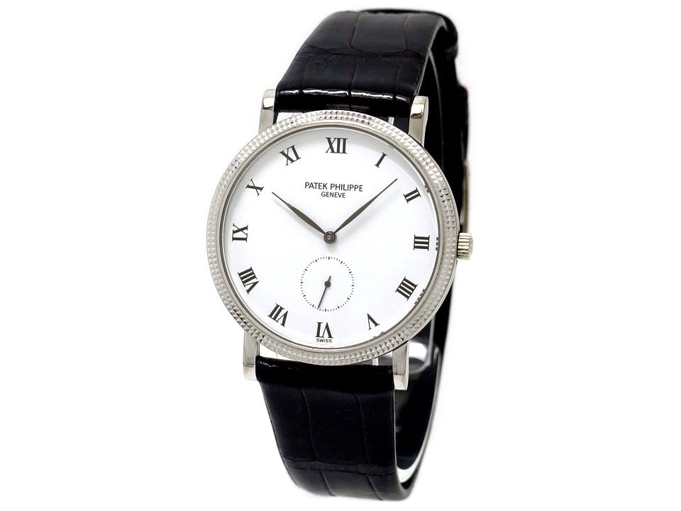 Patek Philippe Calatrava Men's Ref. 3919G 18K WG Manual Winding Overhauled 1990s USED Patek Philippe
