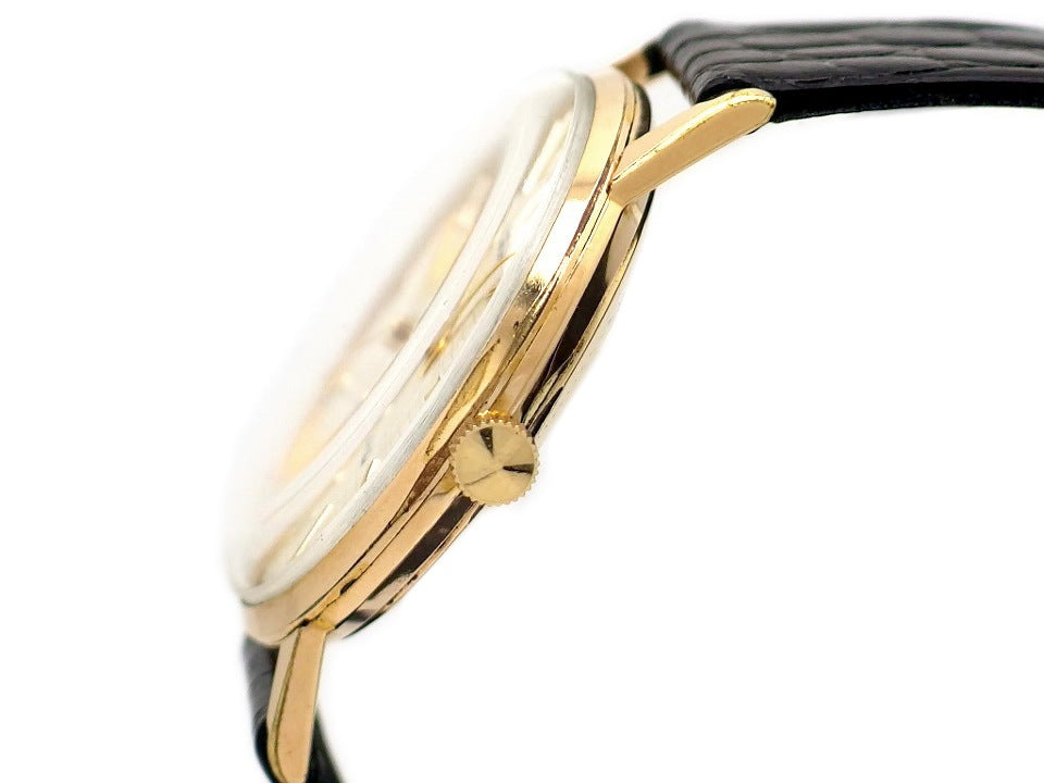 セイコー クラウン 15002 GP 格子文字盤 Cal.560 21石手巻 OH済 1960年代 Seiko