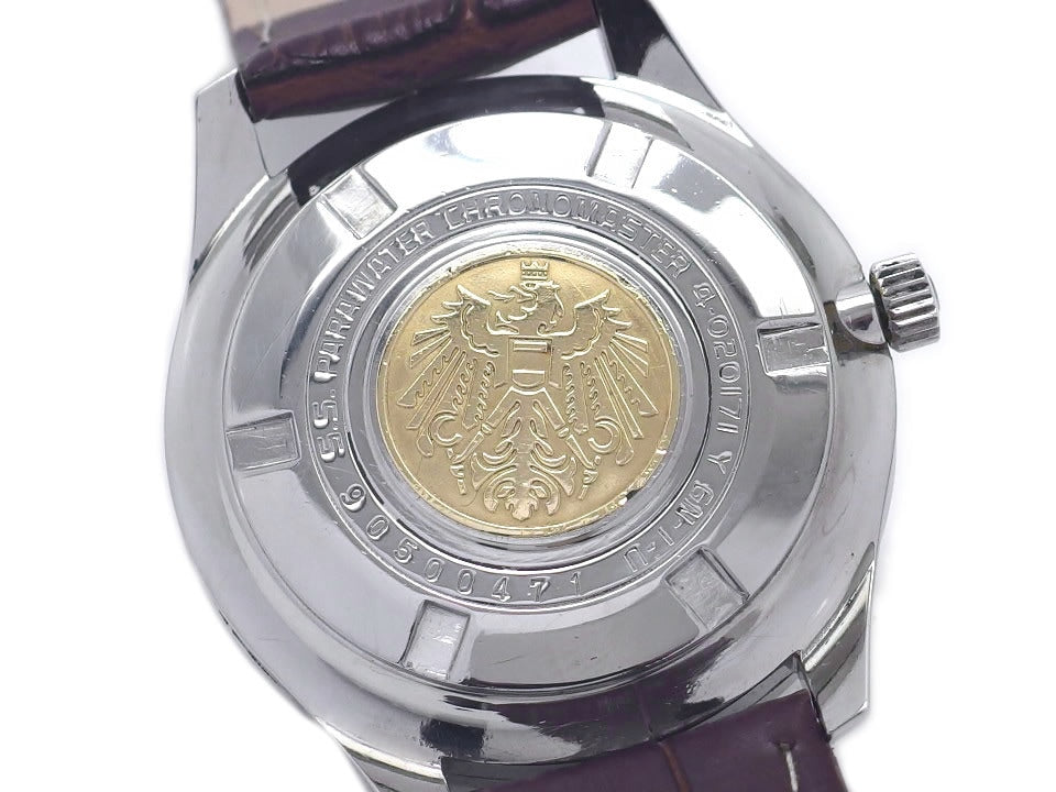 シチズン クロノマスター 4-020171 Y 鷲メダリオン Cal.0920 22石 手巻 OH済 昭和44年製 Citizen