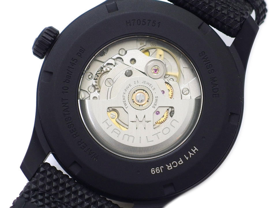 ハミルトン カーキ フィールド チタニウム オート 42mm H70575733 自動巻 現行モデル USED Hamilton