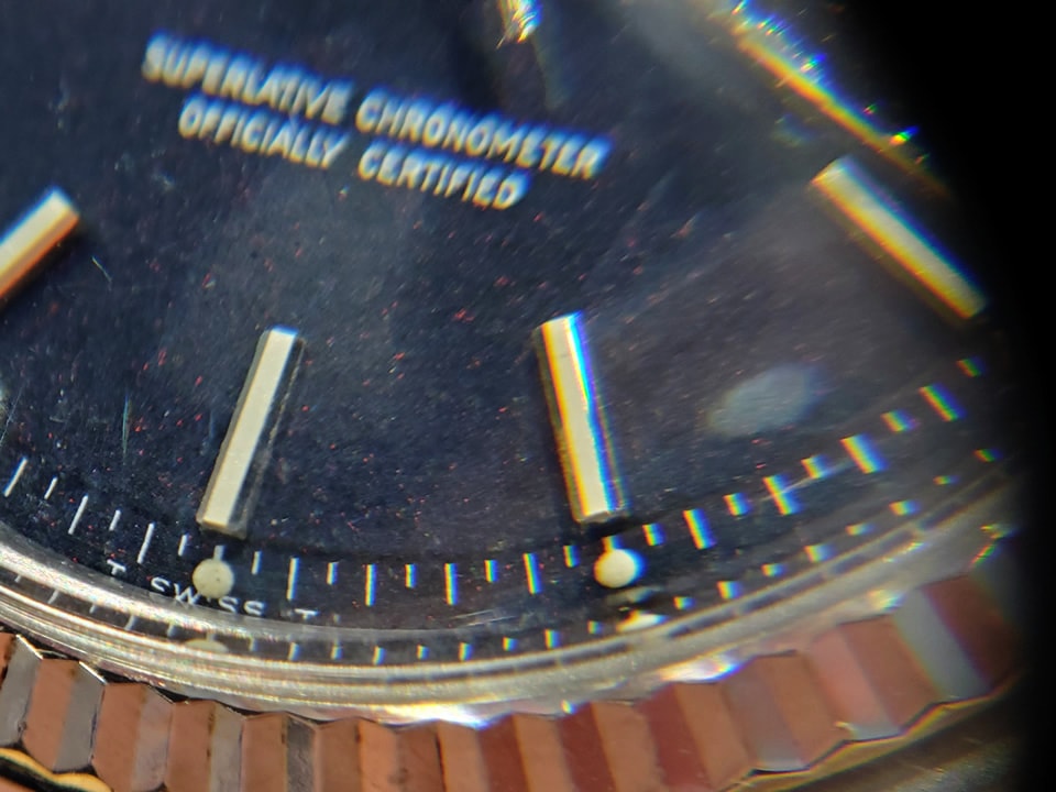 ロレックス デイトジャスト Ref.1601 Cal.1570 自動巻 OH済 ロレックス純正ブレス 1970年製 Rolex