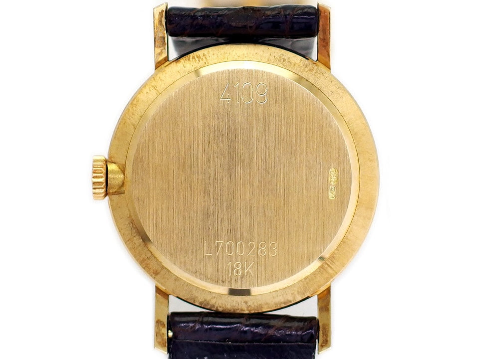 【美品】ロレックス チェリーニ レディース Ref.4109 18K Cal.1601 20石 手巻 OH済 純正尾錠 1990年製 Rolex