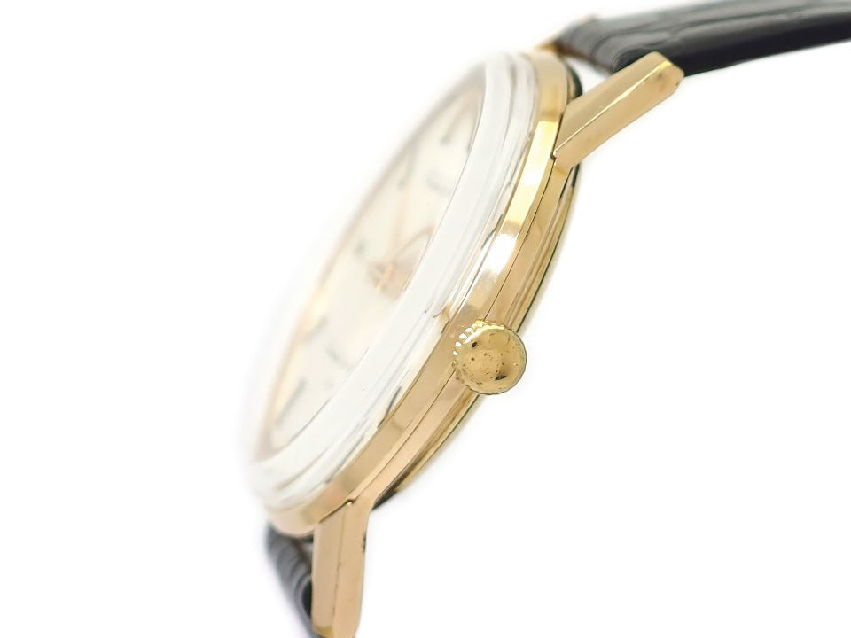 セイコー クラウン 16002 金メッキ Cal.560 21石 手巻 OH済 昭和38年/1963年製 Seiko