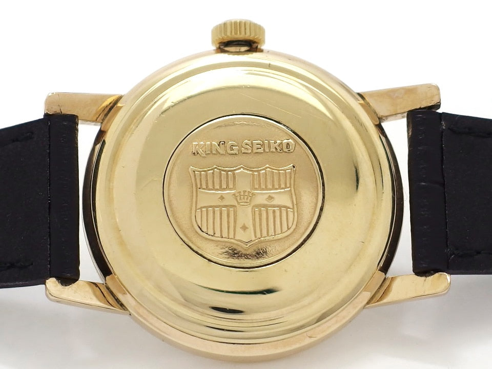 キングセイコー J14102 1st AD文字盤 14K金張り 25石 手巻 OH済 昭和37年/1962年製 Seiko