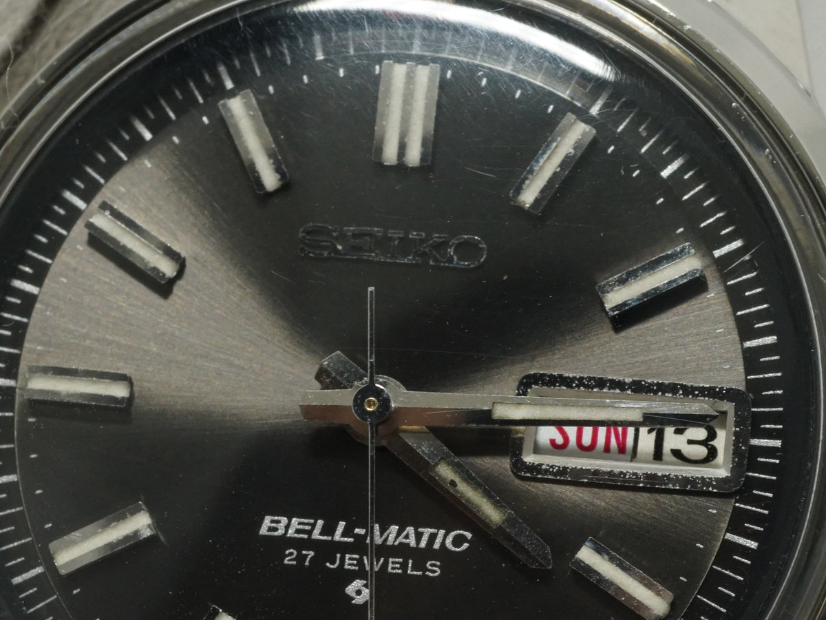 セイコー ベルマチック デイデイト 4006-7010 グレー文字盤 自動巻 OH済 昭和43年/1968年製 Seiko