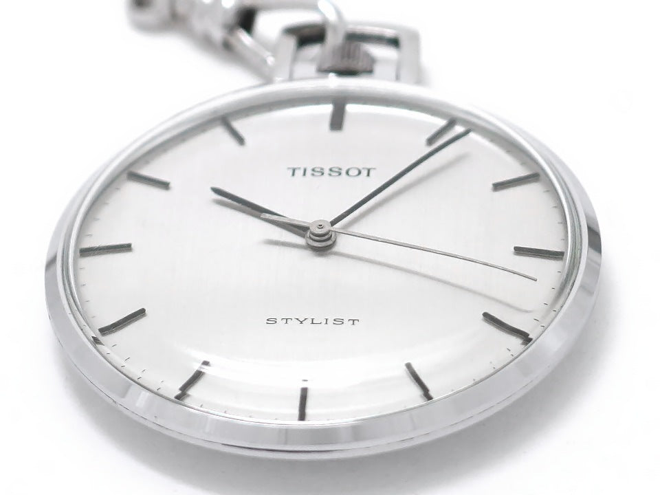 Tissot Stylist Pocket Watch 41mm Ref. 41310 Cal. 781-1 Manual Winding, Overhauled, Manufactured 1970