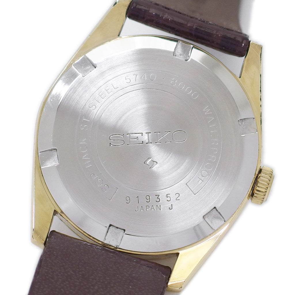 セイコー ロードマーベル 36000 5740-8000 金メッキ 手巻 OH済 昭和44年/1969年製 Seiko