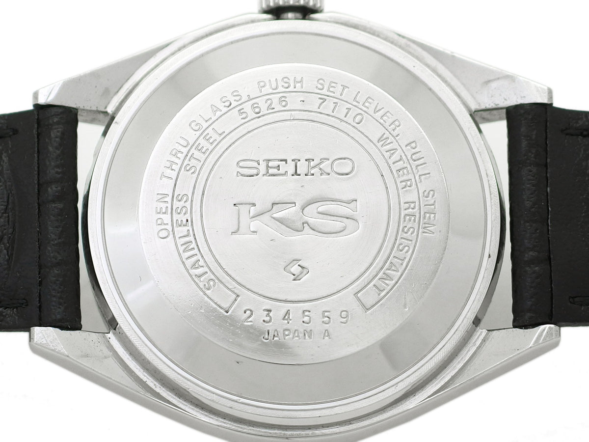 キングセイコー 5626-7110 ワンピースケース 新品ガラス 自動巻 OH済 昭和47年/1972年製 Seiko