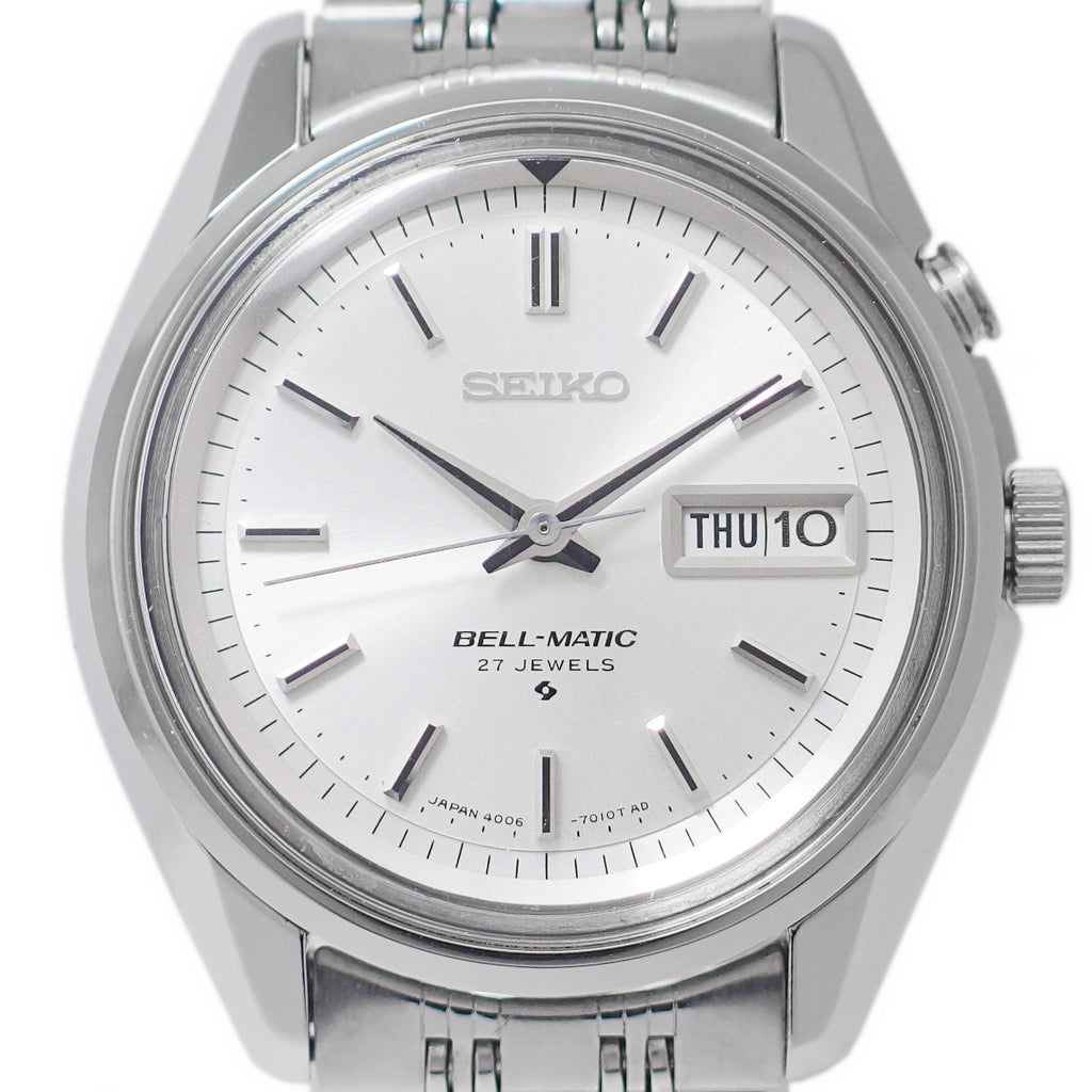 セイコー ベルマチック デイデイト 4006-7012 純正ブレス 自動巻 OH済 昭和46年/1971年製 Seiko
