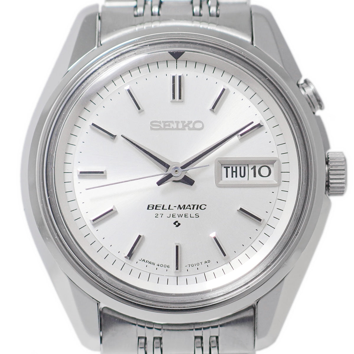 セイコー ベルマチック デイデイト 4006-7012 純正ブレス 自動巻 OH済 昭和46年/1971年製 Seiko
