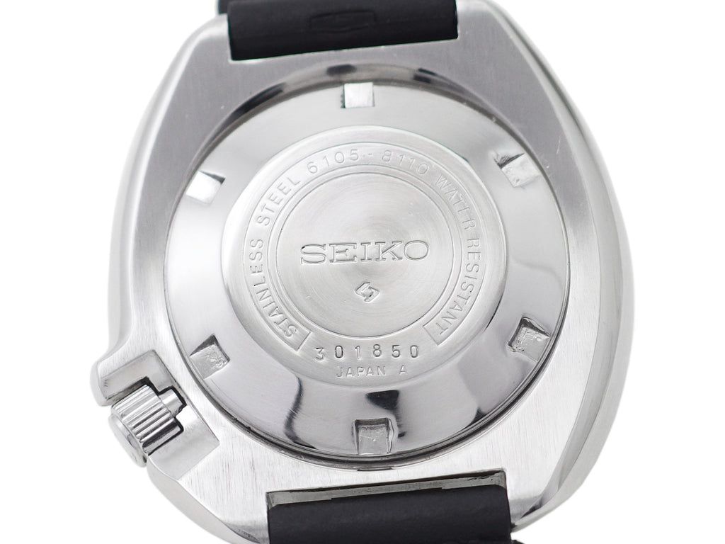 セイコー セカンドダイバー 150m 6105-8110 新品ガラス 自動巻 OH済 1973年／昭和48年製 Seiko