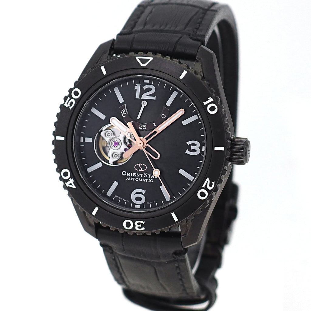【美品】オリエントスター スポーツコレクション セミスケルトン RK-AT0105B F6R4-UAC0 700本限定 自動巻 2019年発売 USED ORIENT