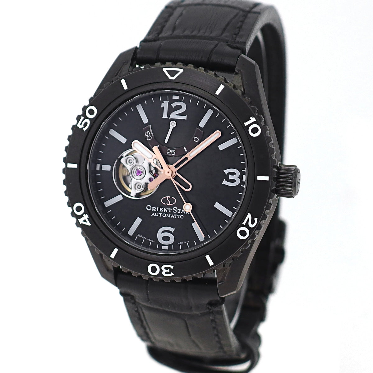 【美品】オリエントスター スポーツコレクション セミスケルトン RK-AT0105B F6R4-UAC0 700本限定 自動巻 2019年発売 USED ORIENT