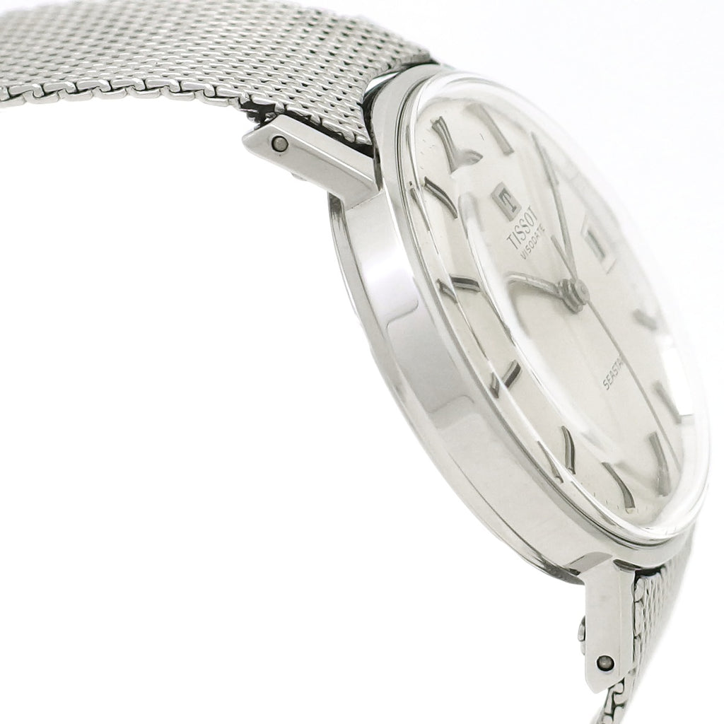 ティソ VISODATE（ヴィソデイト） Seastar 41520 42520-2X 純正ブレス Cal.782-1 手巻 OH済 1969年製　TISSOT
