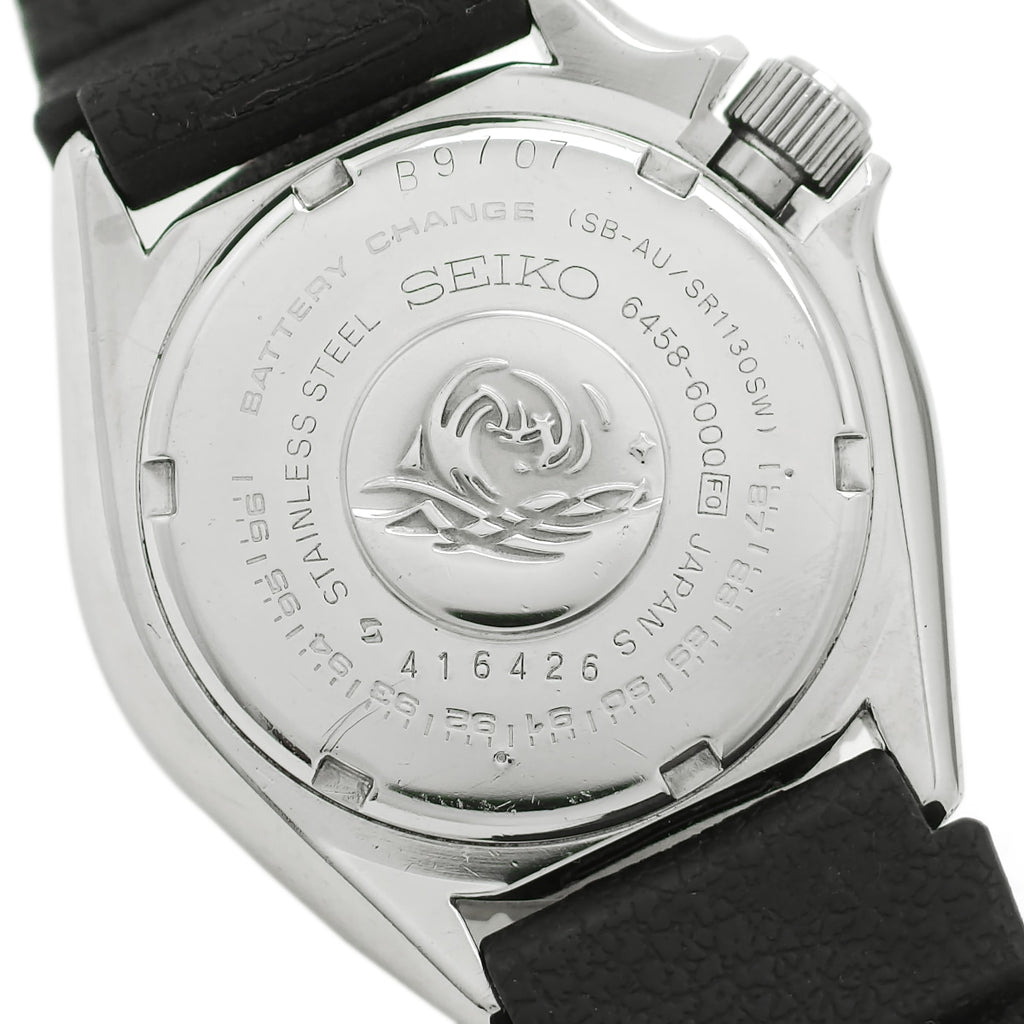 セイコー 150mダイバーズ 黒文字盤 6458-6000 ボーイズ クオーツ 昭和59年/1984年製 Seiko
