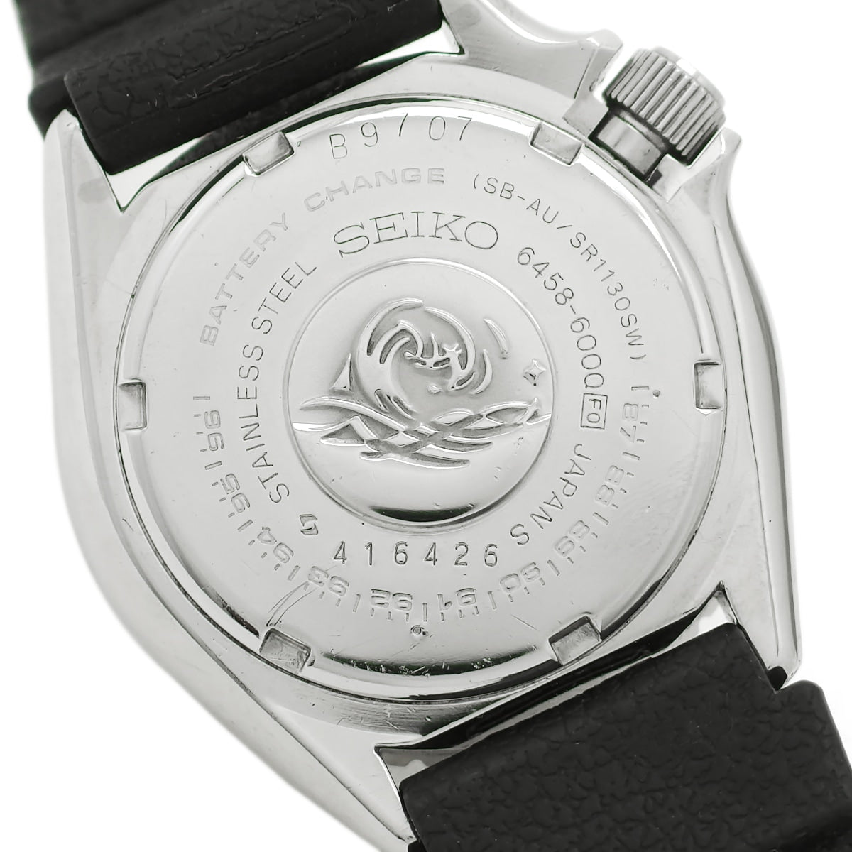 セイコー 150mダイバーズ 黒文字盤 6458-6000 ボーイズ クオーツ 昭和59年/1984年製 Seiko