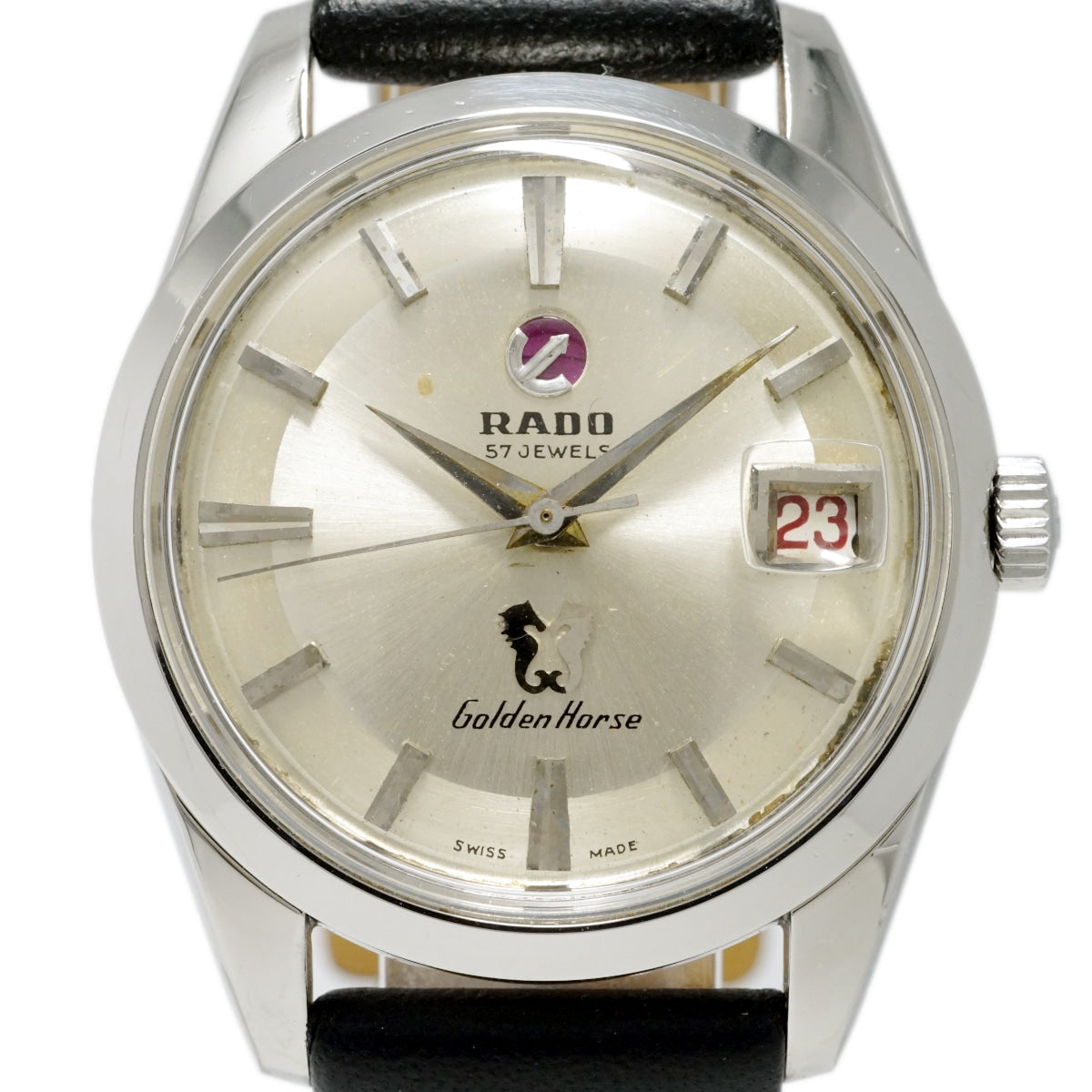 ラドー ゴールデンホース 57石 Ref.11675 Cal.1700/01 自動巻 OH済 1957年頃 Rado