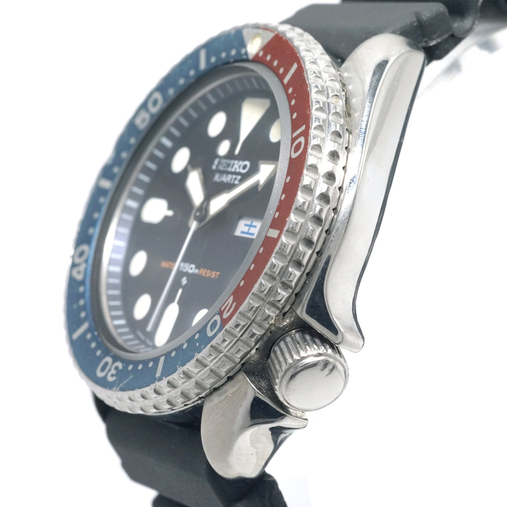 セイコー ダイバー 150m 7548-700B 紺文字盤 ペプシベゼル クオーツ 昭和54年/1979年製 Seiko