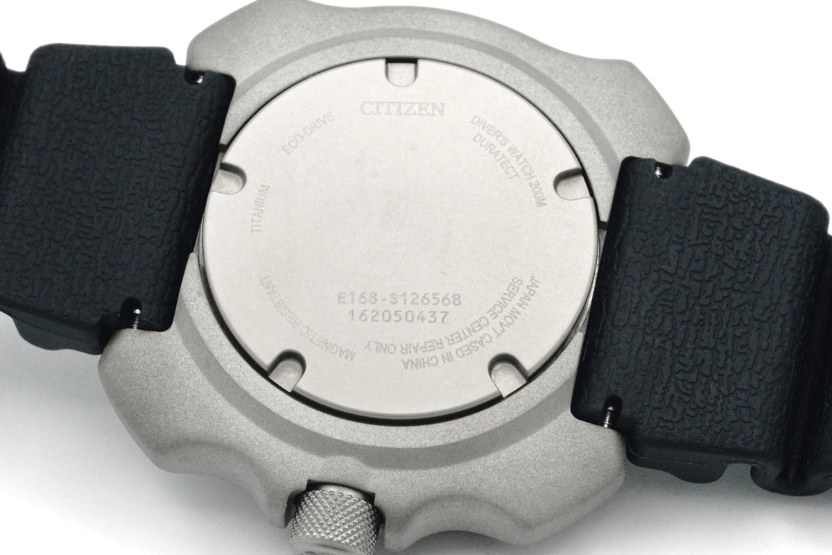 シチズン プロマスター エコドライブ ダイバー200m チタン BN0220-16E E168-S126568 2021年発売 USED