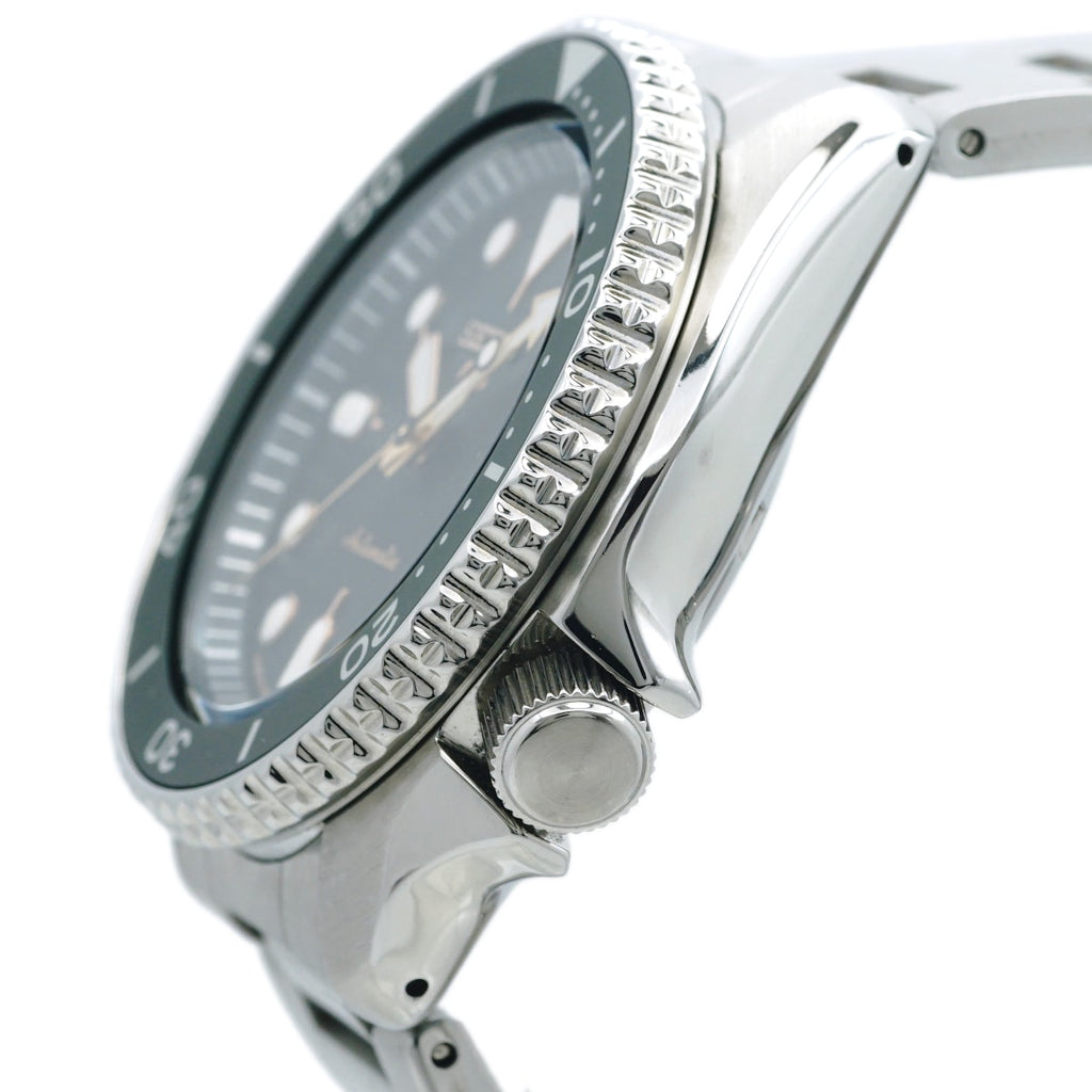 セイコー ５スポーツ メカニカル グリーン文字盤 4R36-07G0 自動巻 現行モデル USED Seiko