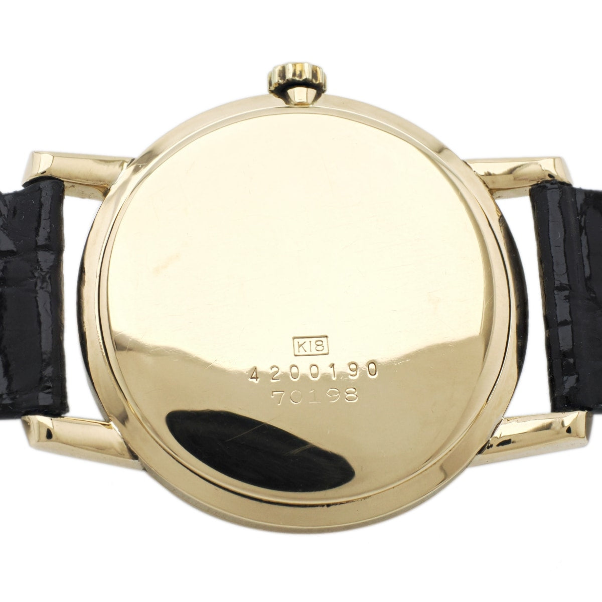 Seiko Crown Special 18K Solid Gold Ref. 70198 Cal. 341 23 Jewels Hand-wound Overhauled, Made in 1964