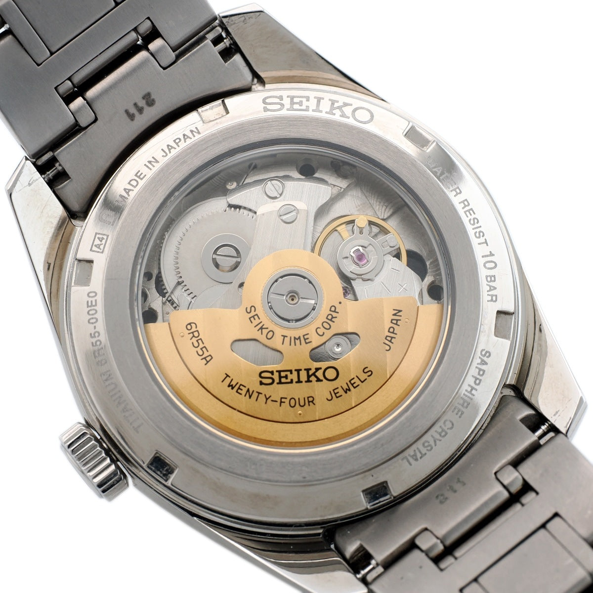 セイコー プレサージュ SARX117 6R55-00E0 チタン 自動巻 2024年購入品 USED SEIKO PRESAGE