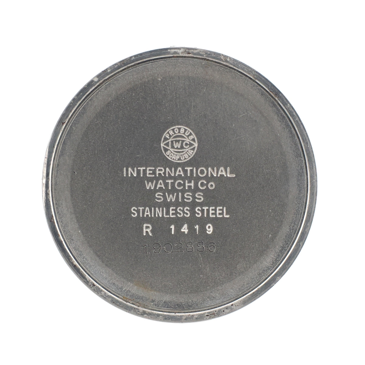 IWC Ref.1419 トノー型 純正尾錠 Cal.402 手巻き OH済 1969年製