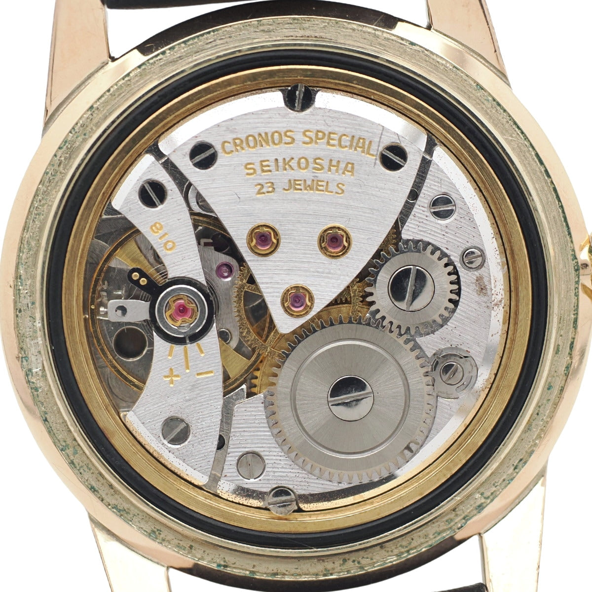 セイコー クロノス スペシャル 15033 金張り Cal.810 23石 手巻 OH済 昭和37年/1962年製