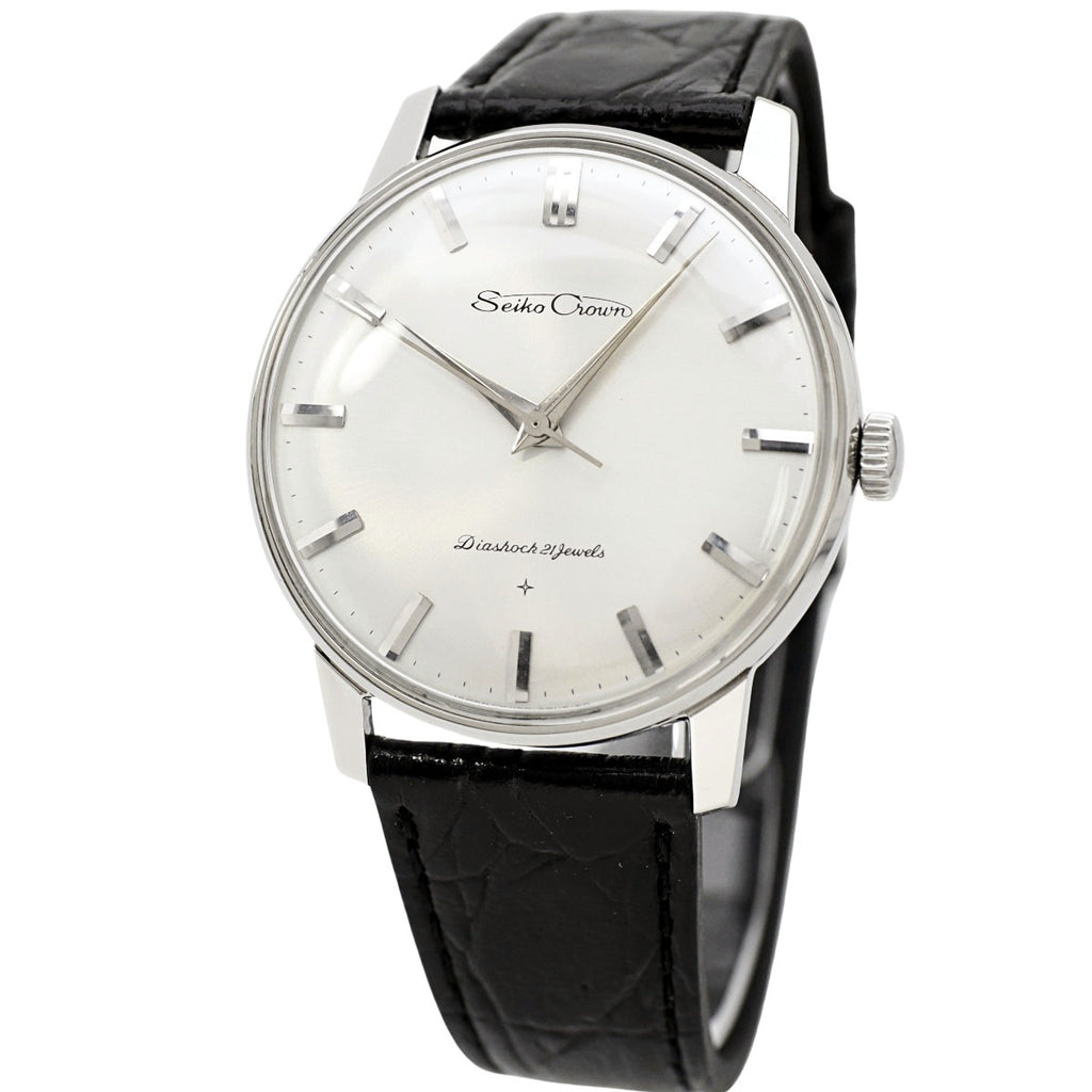 セイコー クラウン J15011 SS Cal.560 21石 手巻 OH済 昭和38年/1963年製 Seiko Crown