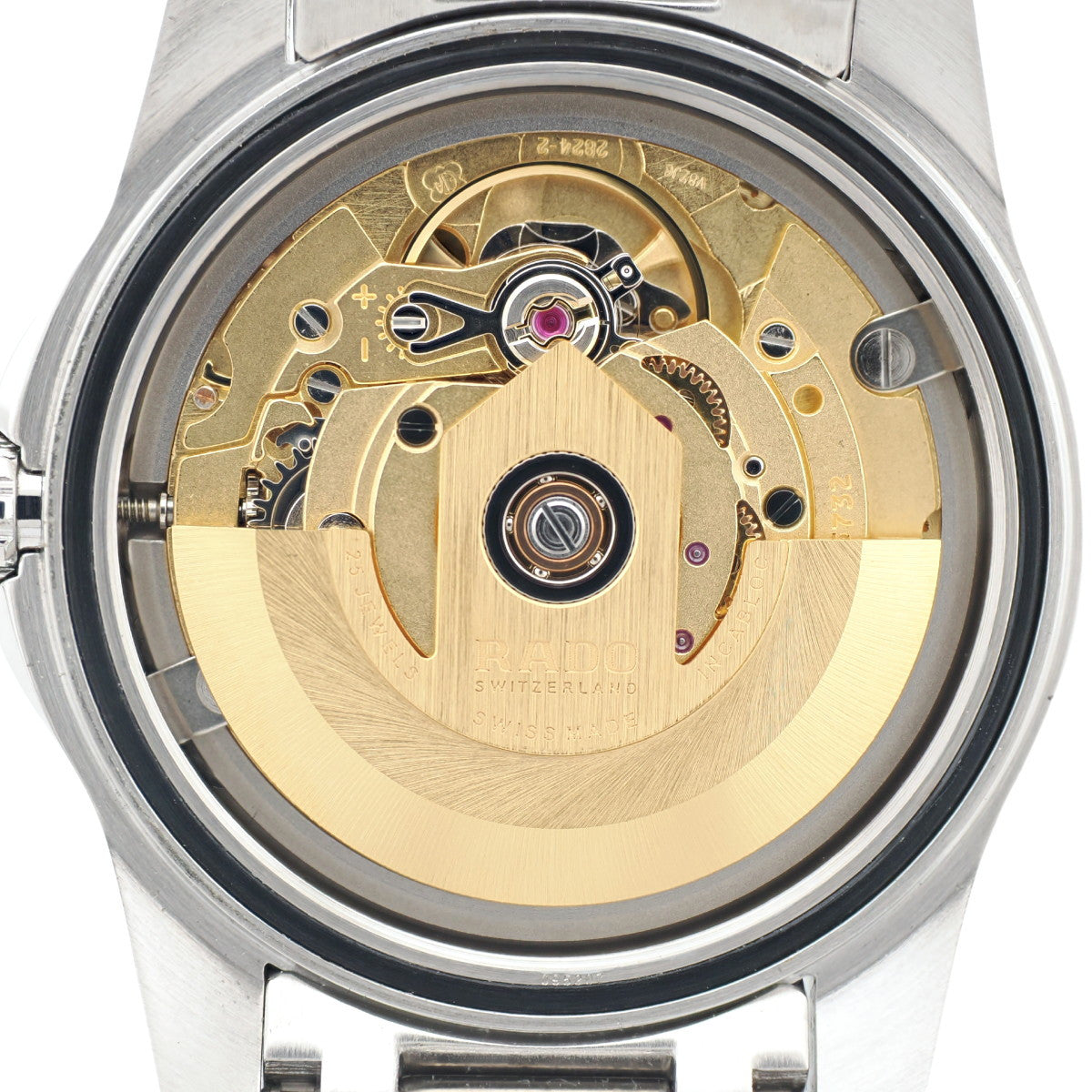 ラドー ゴールデンホース クロノメーター R84834123 復刻モデル 658.3834.4 ETA2824-2 自動巻 2008年 USED Rado