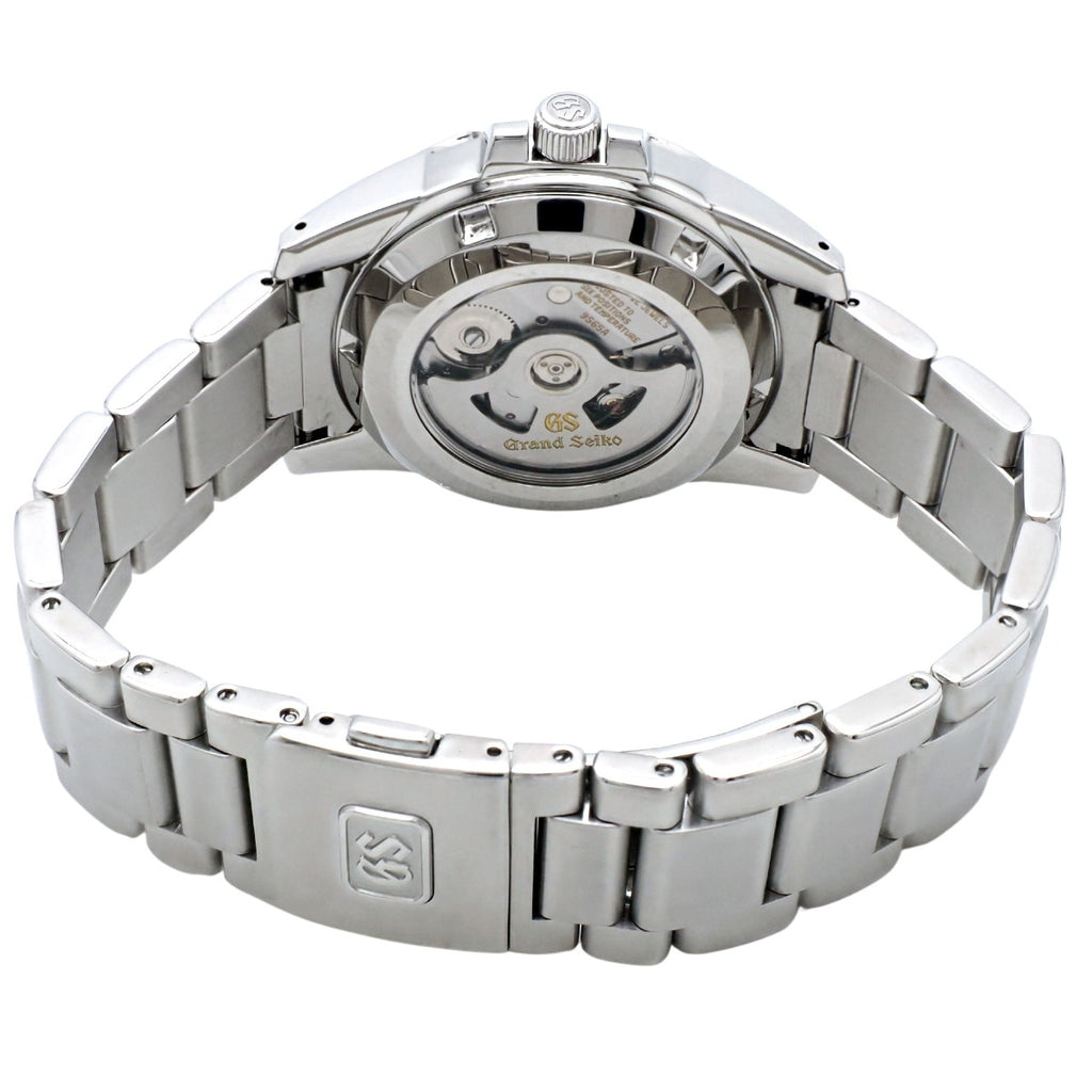 グランドセイコー メカニカル SBGR055 9S65-00C0 リューズガード シースルーバック 自動巻 メーカー修理済 2009年製 USED