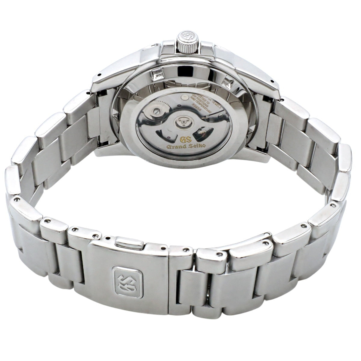 グランドセイコー メカニカル SBGR055 9S65-00C0 リューズガード シースルーバック 自動巻 メーカー修理済 2009年製 USED