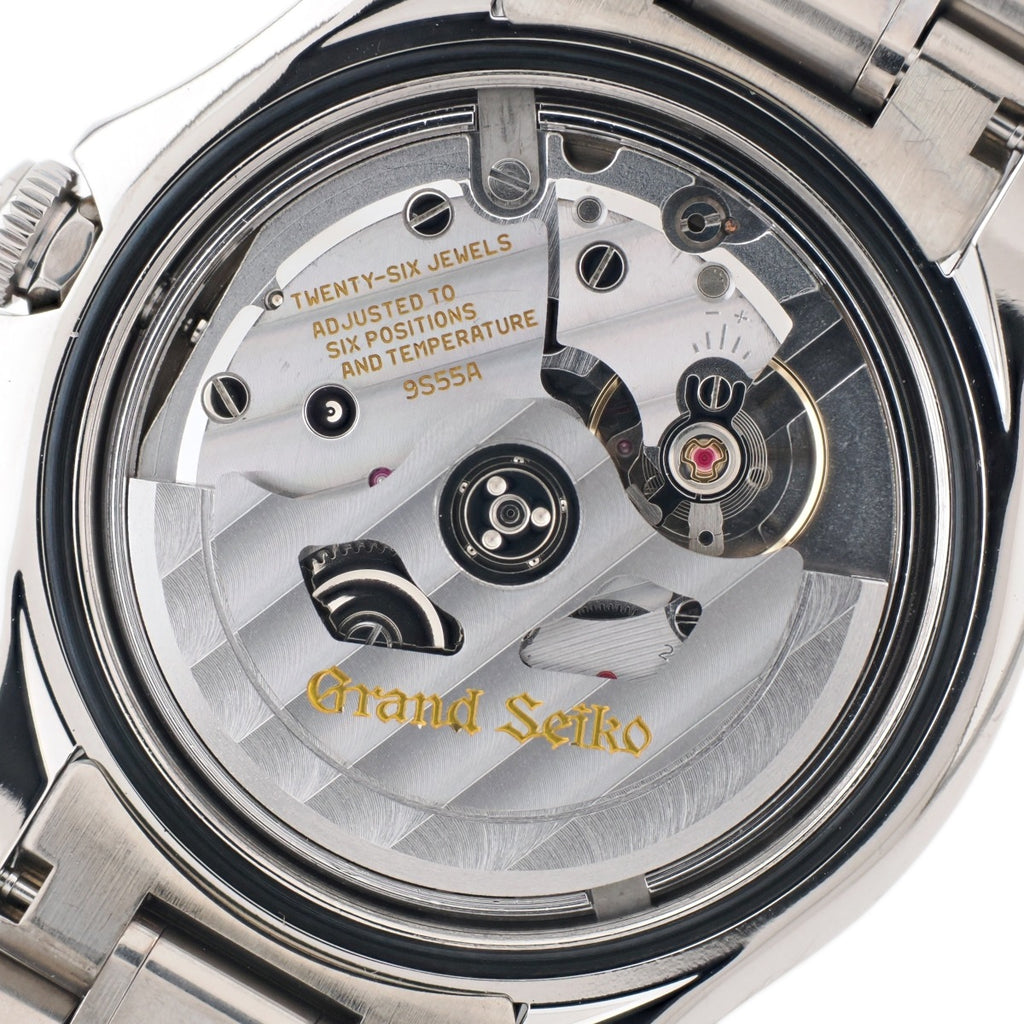 グランドセイコー 40周年記念 SBGR011 9S55-0040 チタン/18Kメダリオン 自動巻 メーカーコンプリートサービス済 2000年発売 USED