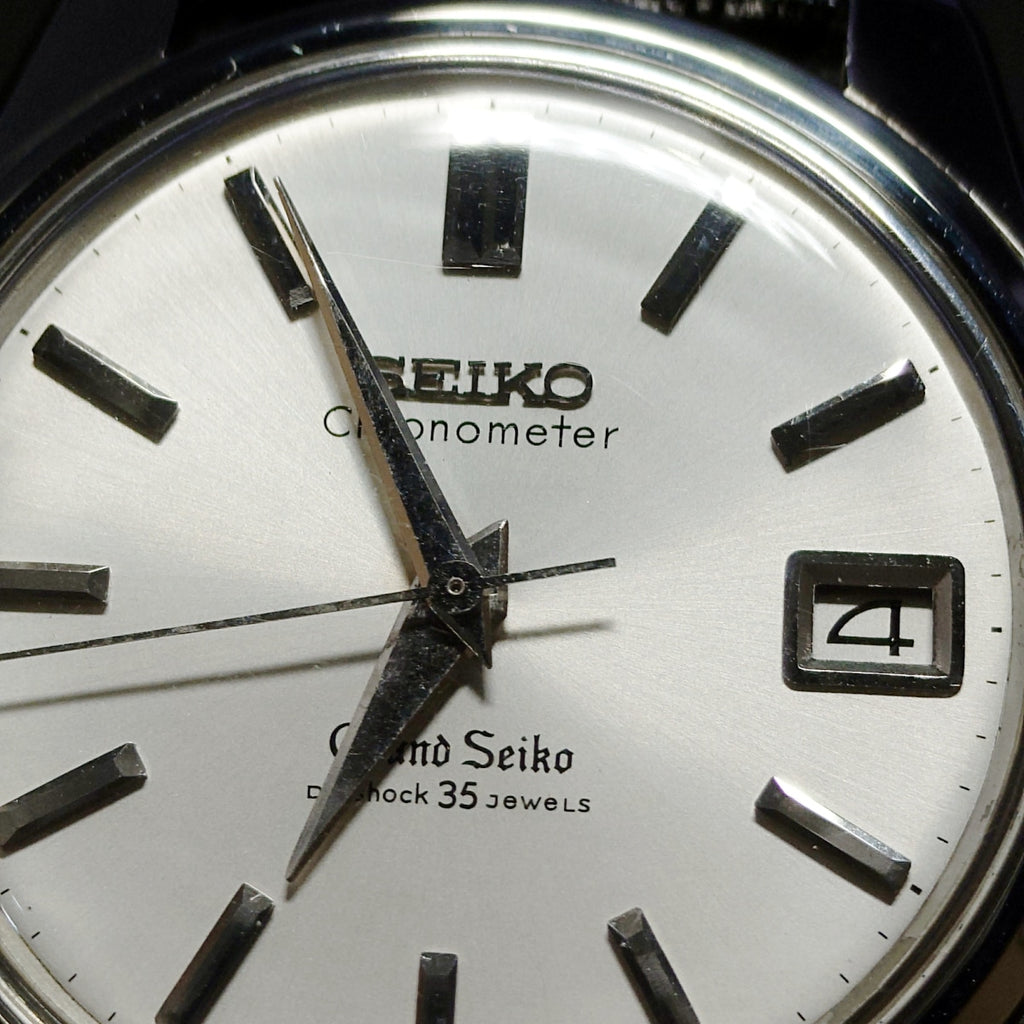 グランドセイコー セカンドモデル 5722-9990 ライオンメダリオン W SEIKOリューズ 手巻 OH済 昭和40年/1965年製