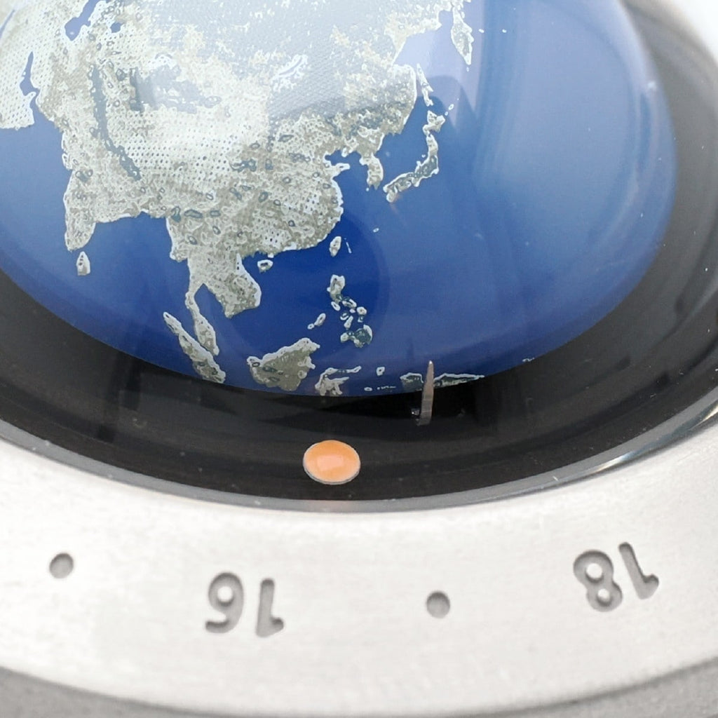 セイコー Think The Earth WN-1 アースウォッチ 付属品付き 北半球 地球儀 チタン クオーツ 2001年発売 USED Seiko