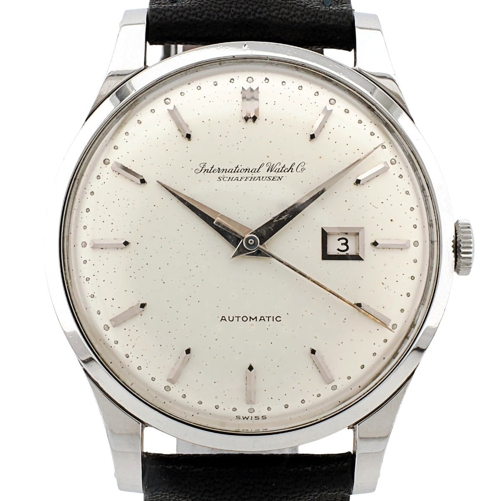 IWC Round Case, "Cross-eyed" Dial, Cal. 8531, Automatic, Serviced, 1963