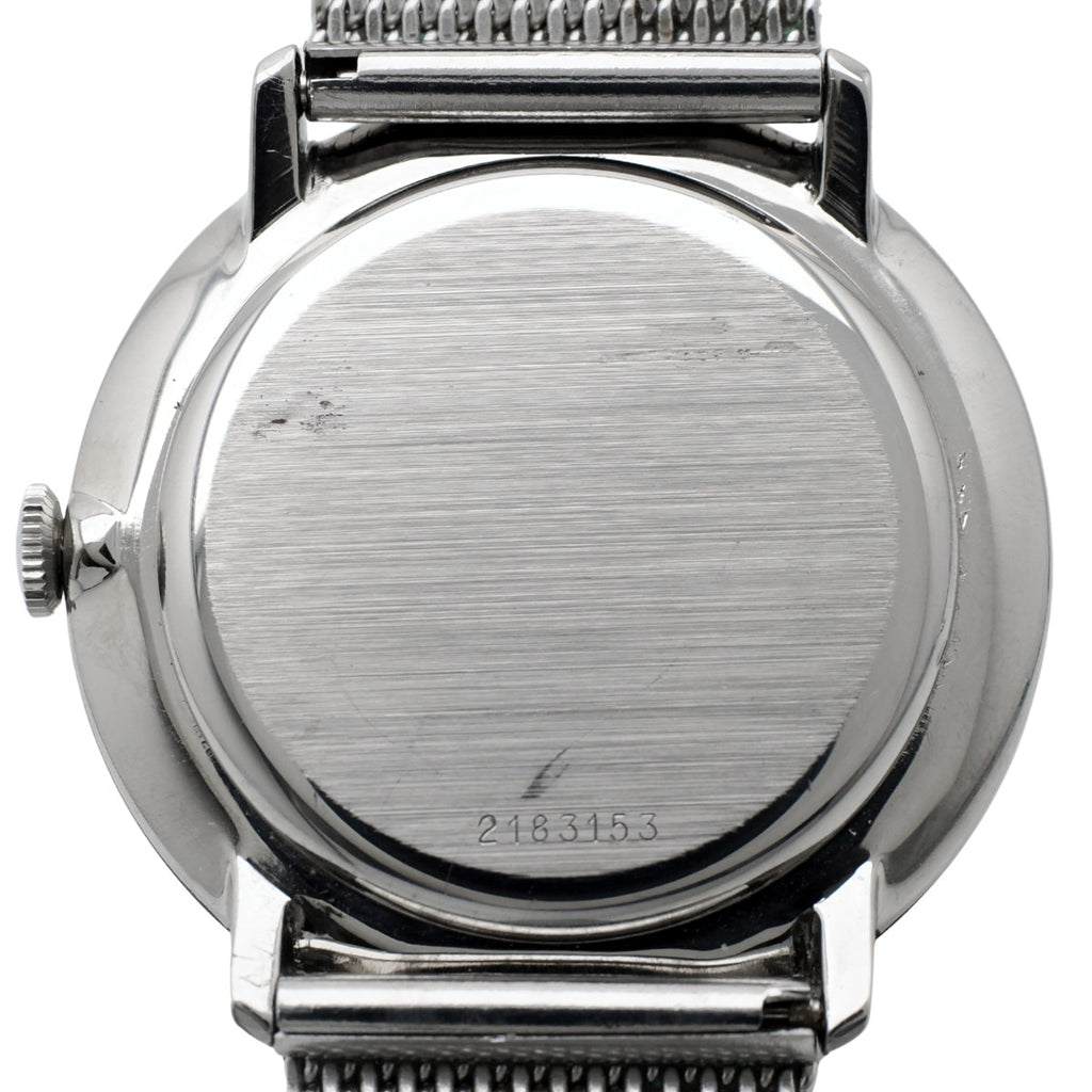 IWC Ref.2401 ブルー文字盤 純正メッシュブレスレット Cal.403 手巻き OH済 1977年製
