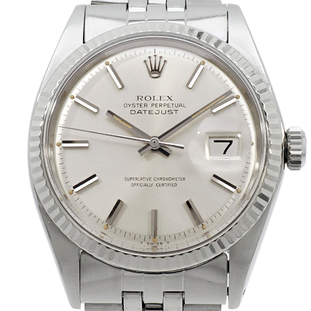 Rolex Datejust Ref. 1601, Silver Dial, Cal. 1570, Circa 1970, Automatic, Serviced, Original Jubilee Bracelet